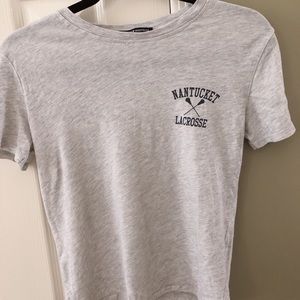 Brandy Melville Nantucket Lacrosse Tee